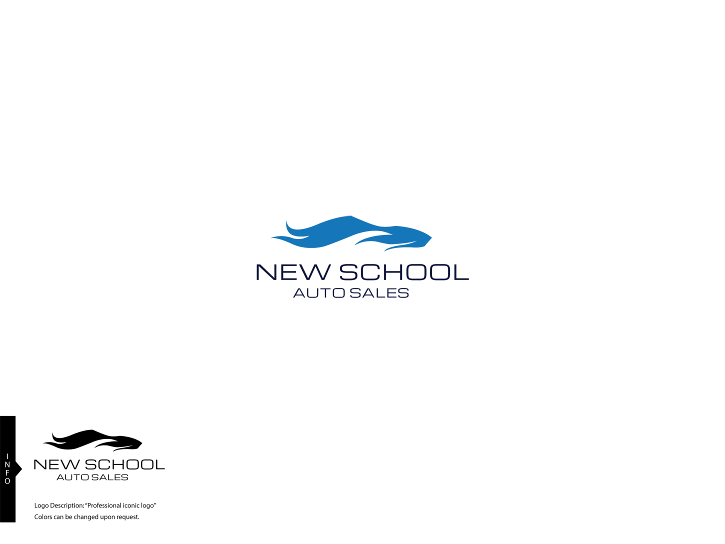 Logo Design by The RANFOUR Project for New School Auto  | Design #4478248