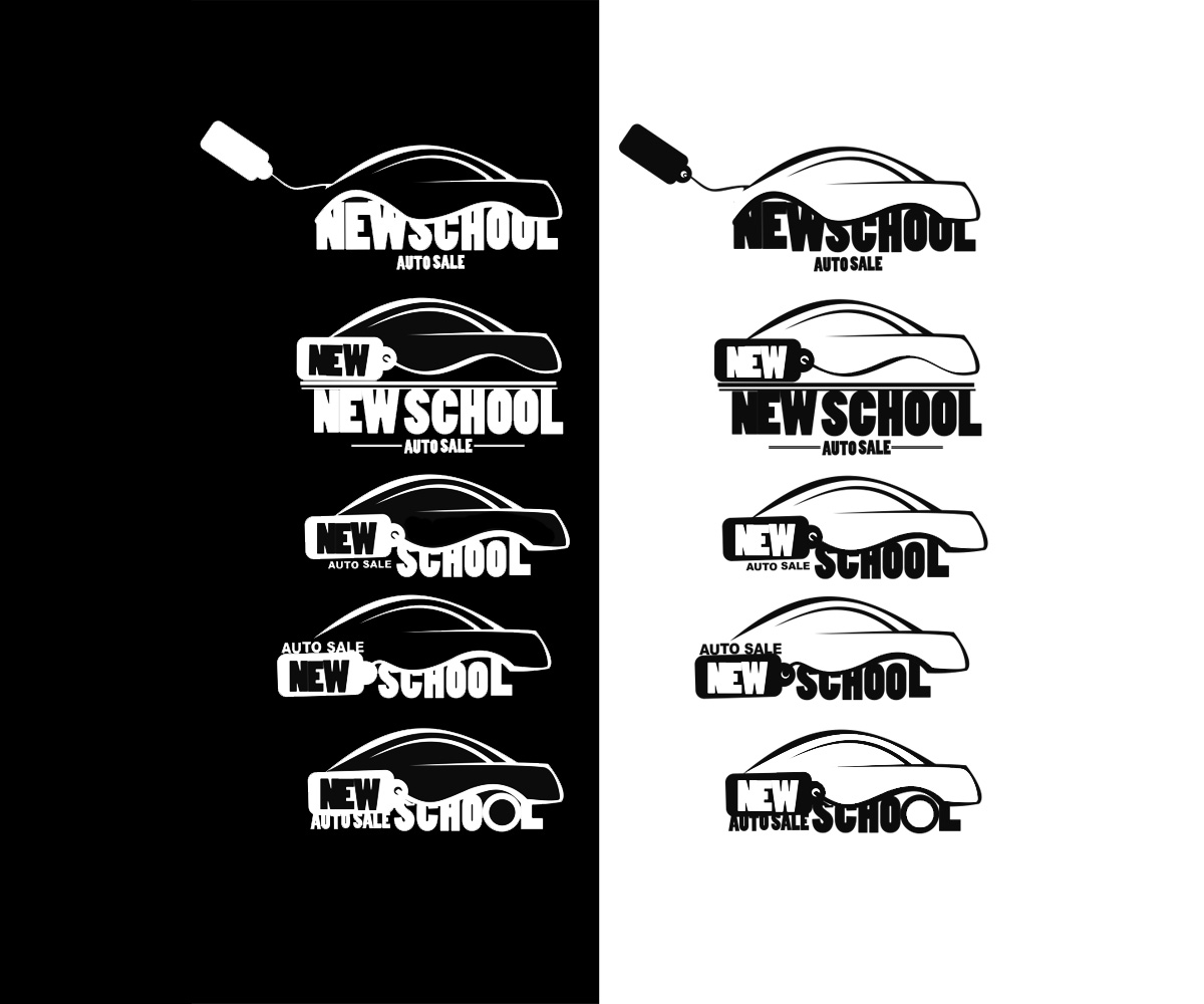 Design de Logo par Sebastian94 pour New School Auto  | Design #4480518