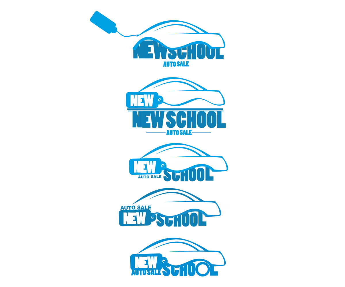 Diseño de Logo por Sebastian94 para New School Auto  | Diseño #4480534