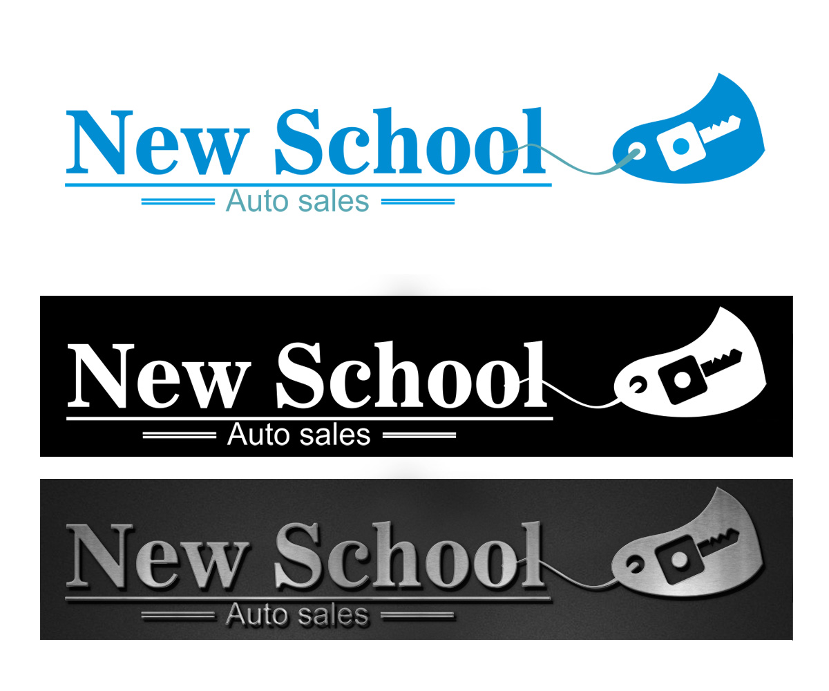 Logo Design by Sebastian94 for New School Auto  | Design #4487529