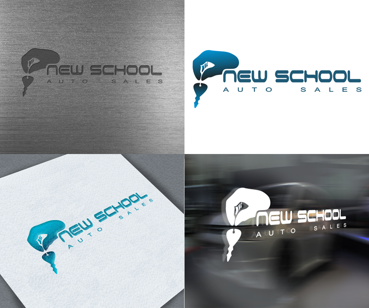 Logo-Design von Sebastian94 für New School Auto  | Design #4496046