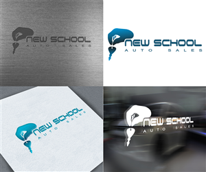 Logo Design by Sebastian94 for New School Auto  | Design #4496046