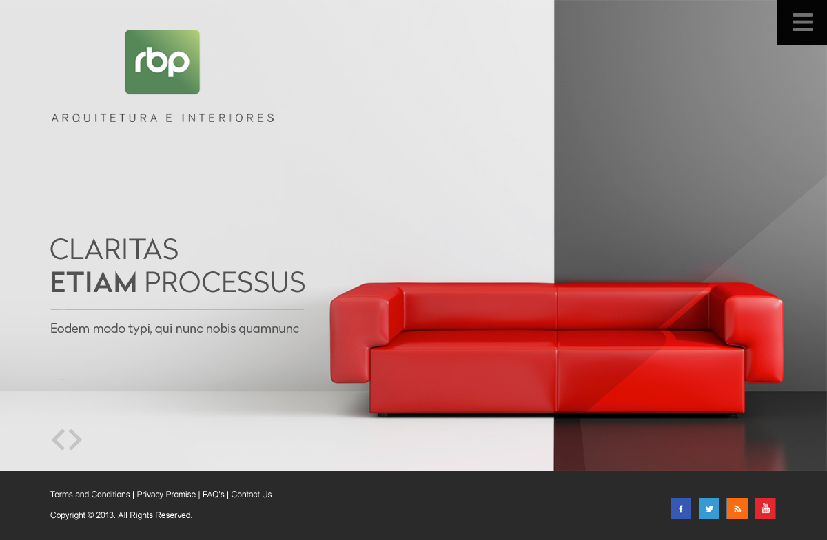 Web Design par Infinity Pix pour RBP Arquitetura e Interiores | Design #4389558