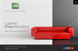 Web Design by Infinity Pix for RBP Arquitetura e Interiores | Design: #4389558