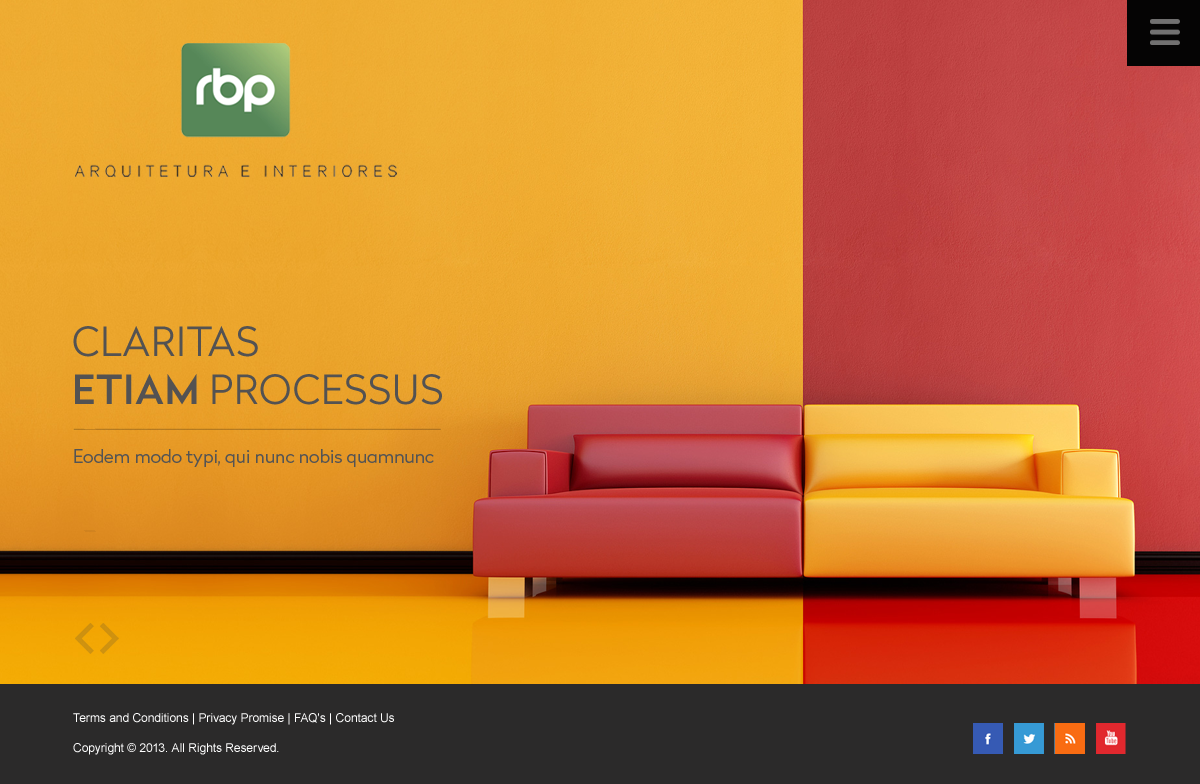 Web Design by Infinity Pix for RBP Arquitetura e Interiores | Design #4389575