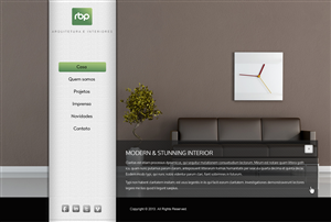 Web Design by Infinity Pix for RBP Arquitetura e Interiores | Design: #4390364