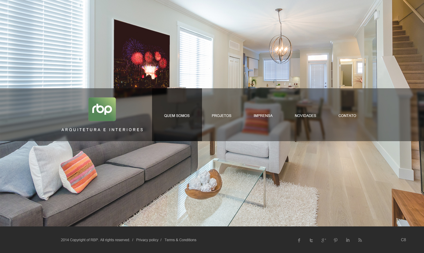 Web Design par pb pour RBP Arquitetura e Interiores | Design #4363087