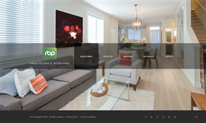 Web Design by pb for RBP Arquitetura e Interiores | Design: #4363087