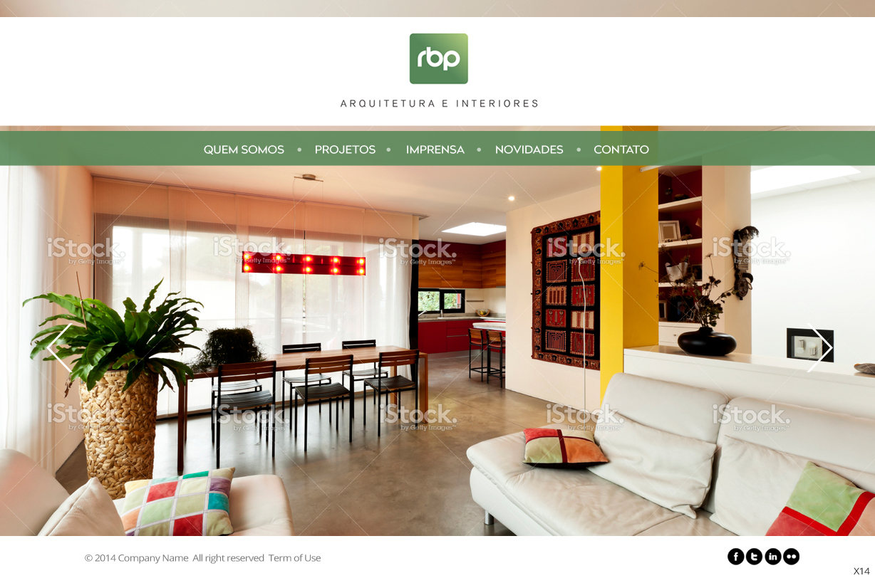Web Design by pb for RBP Arquitetura e Interiores | Design #4363092