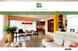 Web Design by pb for RBP Arquitetura e Interiores | Design: #4363092