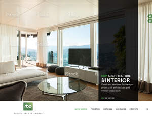 Web Design by pb for RBP Arquitetura e Interiores | Design #4371054