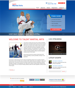 Wordpress Design by Mayank Patel for MyAcadia, LLC | Design: #1236966