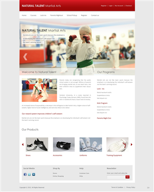 Wordpress Design by pb for MyAcadia, LLC | Design: #1237671
