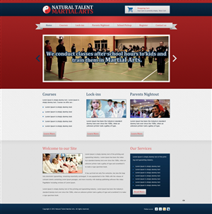 Wordpress Design by pb for MyAcadia, LLC | Design: #1237682