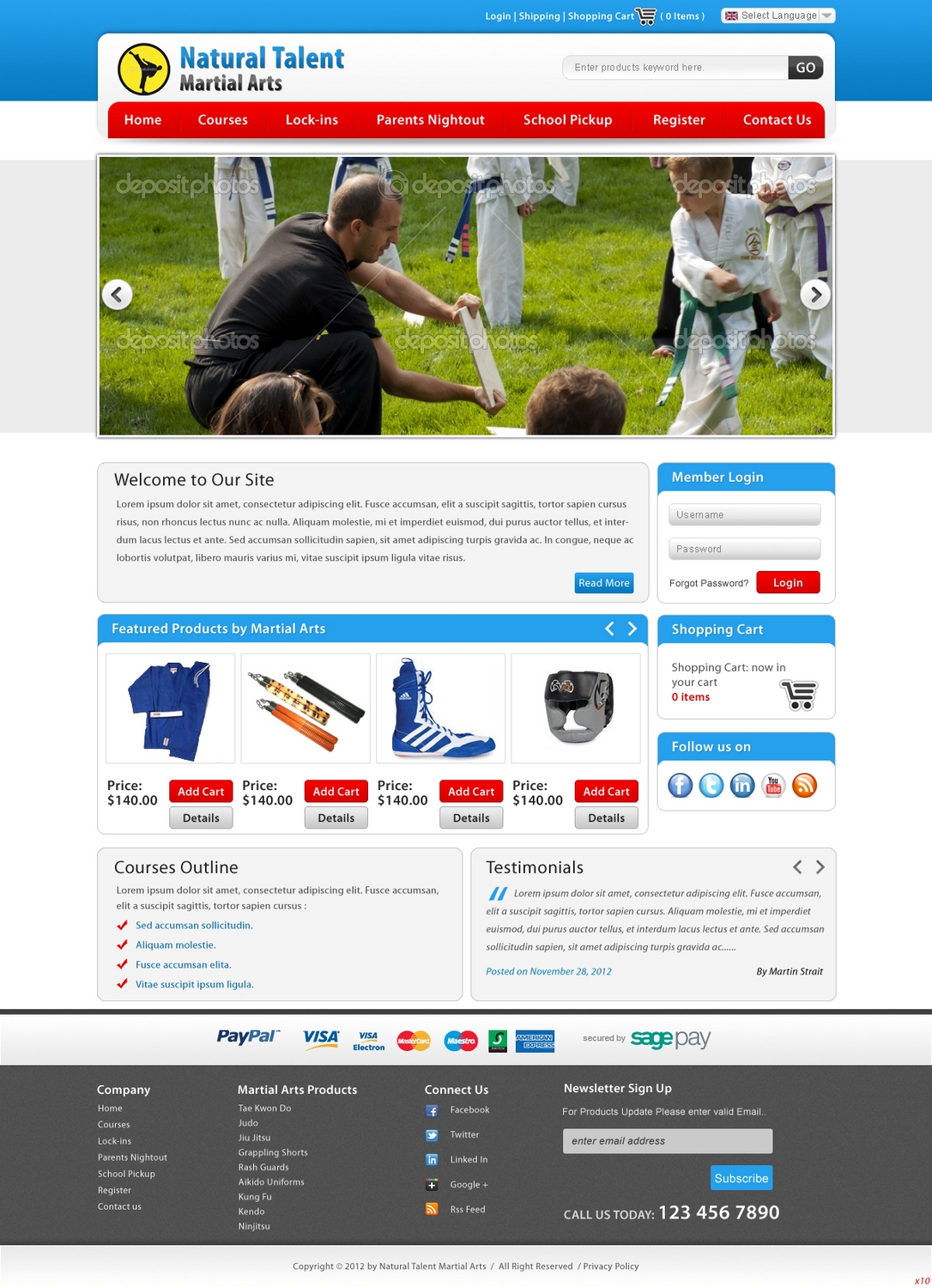 Wordpress Design by pb for MyAcadia, LLC | Design #1242548
