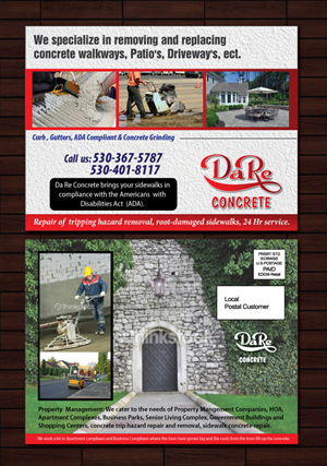 Diseño de Tarjeta por Sbss para Da Re Concrete | Diseño: #1240114