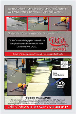 Diseño de Tarjeta por Sbss para Da Re Concrete | Diseño: #1245957