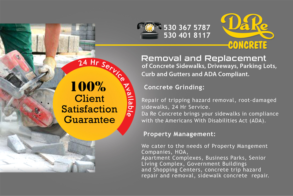 Card Design by Yas media for Da Re Concrete | Design #1240461