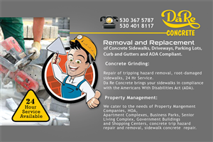 Diseño de Tarjeta por Yas media para Da Re Concrete | Diseño: #1240467