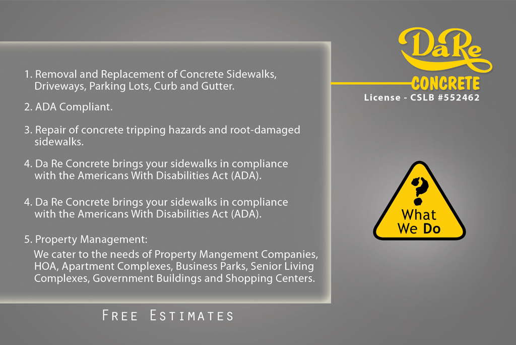 Diseño de Tarjeta por Yas media para Da Re Concrete | Diseño #1251042