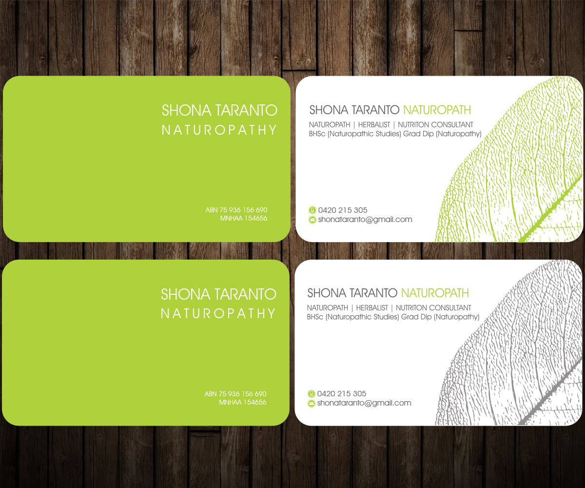 Business Card Design by Aaaron for this project | Design: #4387378