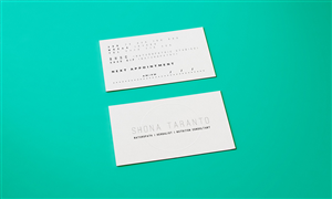 Business Card Design by Atlas for this project | Design: #4364622