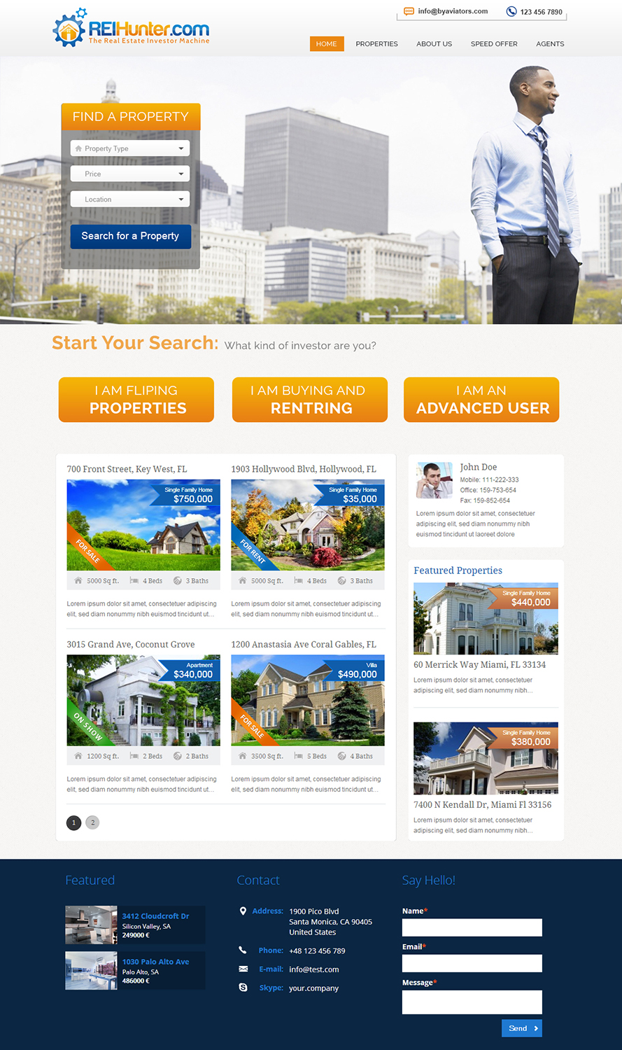 Web Design by webxvision for jdeation | Design #4377969