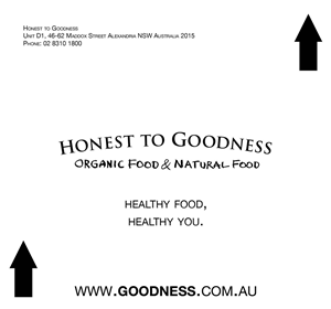 Diseño de Empaque por Jason Sagat para Honest to Goodness | Diseño #1241561