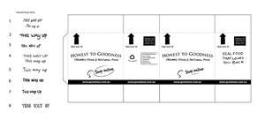 Diseño de Empaque por BeeforBeagle para Honest to Goodness | Diseño #1241967