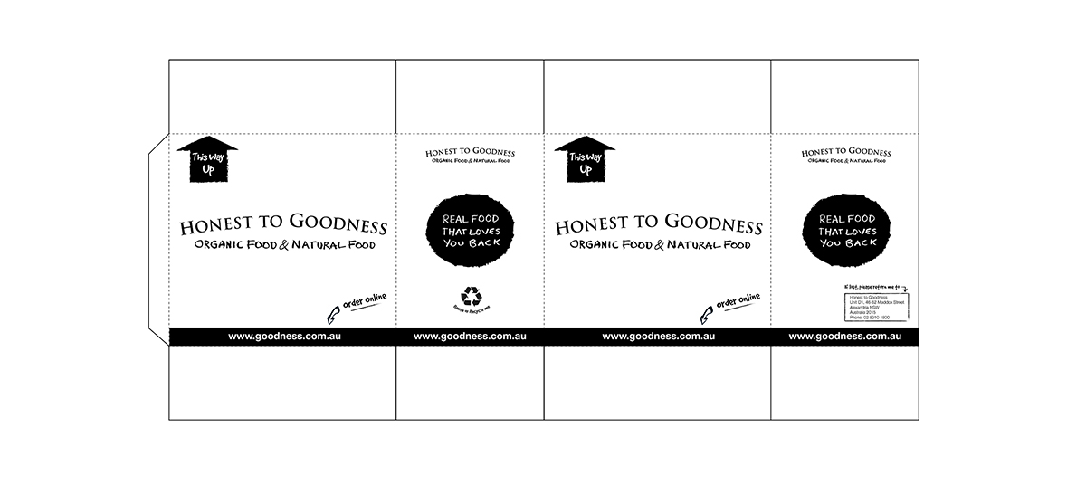 Packaging Design by BeeforBeagle for Honest to Goodness | Design #1273598