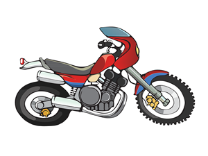 Motorcycle Sticker Design Project | Diseño de Sticker por JR design