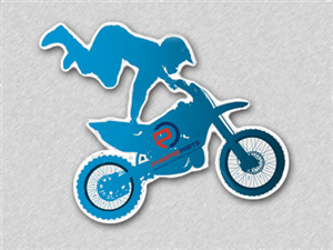 Motorcycle Sticker Design Project | Diseño de Sticker por Alaya