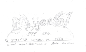 Design Graphique par ROBERT SMITH pour Mijen 61 Pty Ltd | Design : #4724567