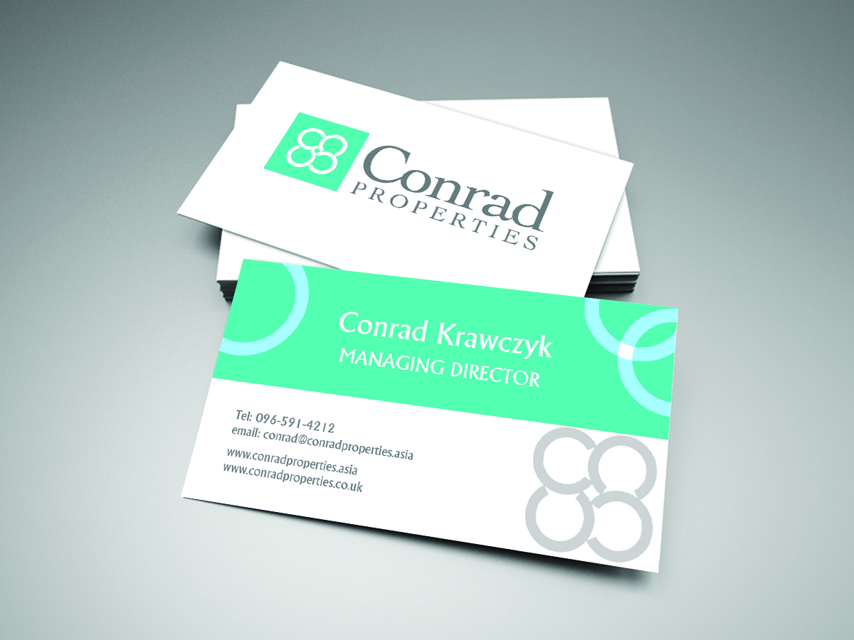 Business Card Design by NadiaC for Conrad Properties | Design #4338302