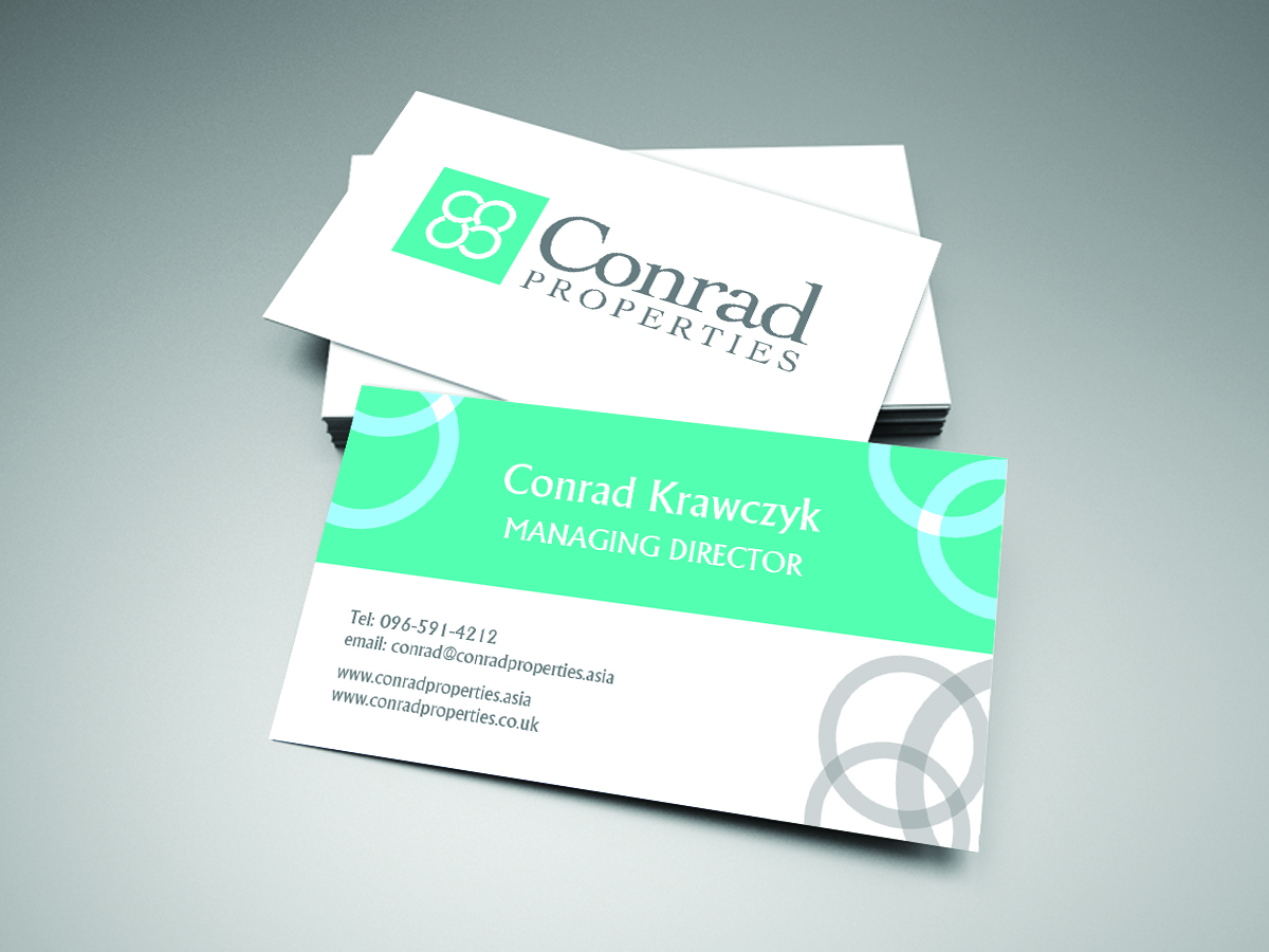 Business Card Design by NadiaC for Conrad Properties | Design #4342809