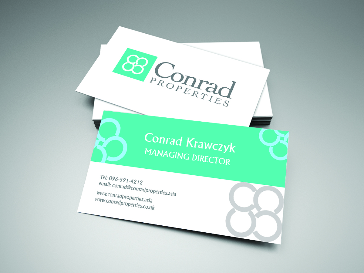 Business Card Design by NadiaC for Conrad Properties | Design #4343215