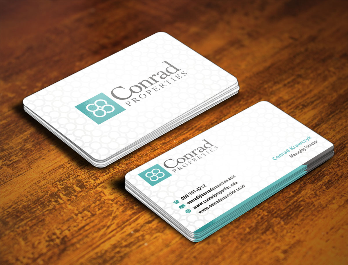 Visitenkarten-Design von INDIAN_Ashok für Conrad Properties | Design #4327119