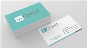 Business Card Design by INDIAN_Ashok for Conrad Properties | Design: #4333455