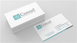 Business Card Design by INDIAN_Ashok for Conrad Properties | Design: #4333462