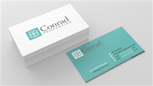 Business Card Design by INDIAN_Ashok for Conrad Properties | Design: #4348137
