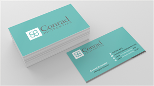 Business Card Design by INDIAN_Ashok for Conrad Properties | Design: #4348152