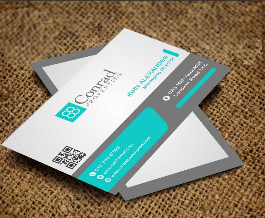 Business Card Design by AwsomeD for Conrad Properties | Design #4331483
