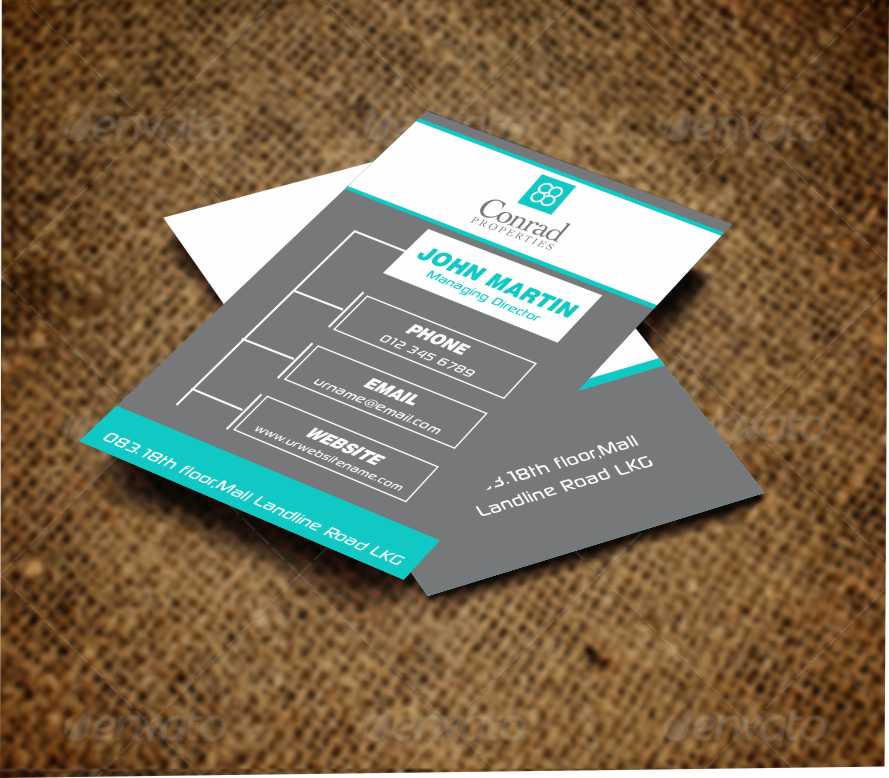 Business Card Design by AwsomeD for Conrad Properties | Design #4331486