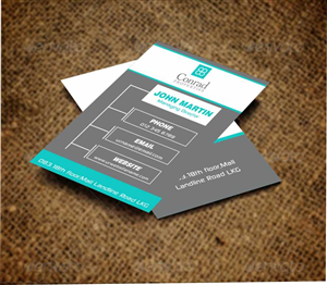 Business Card Design by AwsomeD for Conrad Properties | Design: #4331486