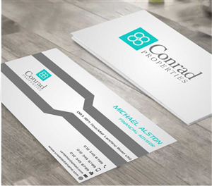 Business Card Design by AwsomeD for Conrad Properties | Design: #4331491