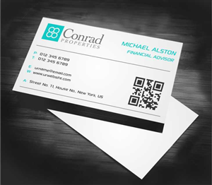 Business Card Design by AwsomeD for Conrad Properties | Design: #4331493