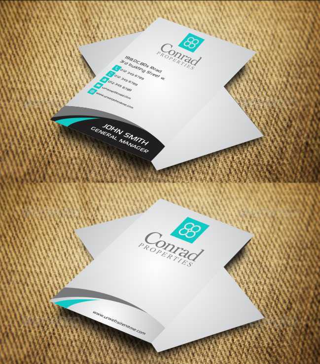 Business Card Design by AwsomeD for Conrad Properties | Design #4331500