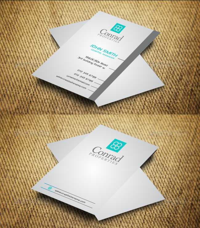 Business Card Design by AwsomeD for Conrad Properties | Design #4331501