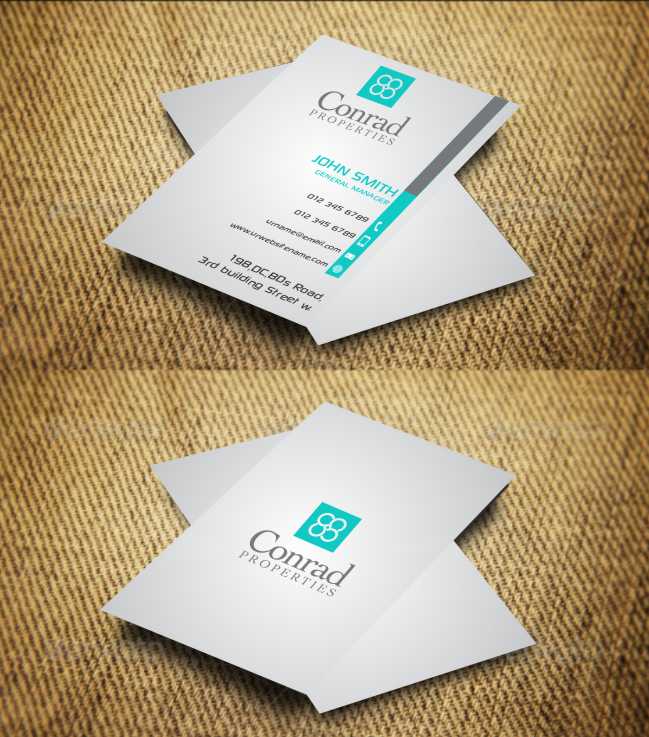 Business Card Design by AwsomeD for Conrad Properties | Design #4331503