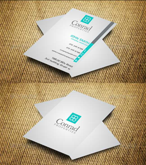 Business Card Design by AwsomeD for Conrad Properties | Design: #4331503